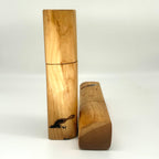 "Natural edge" Gewürzmühlen Duo Kirsche - daskuechenholz