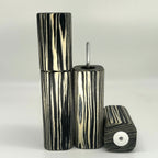 "Striped" (2) Gewürzmühlen Duo Makassar - daskuechenholz