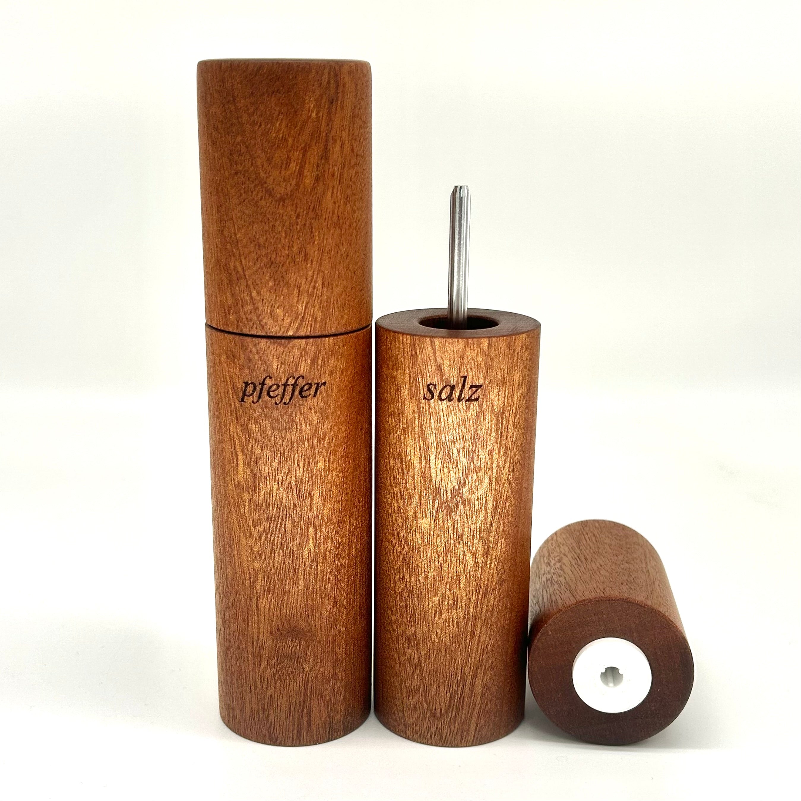 Gewürzmühlen Duo Mahagoni  "Salz & Pepper" - daskuechenholz