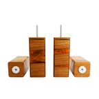 "Amber" Gewürzmühlen Duo Eiche / Epoxidharz - daskuechenholz