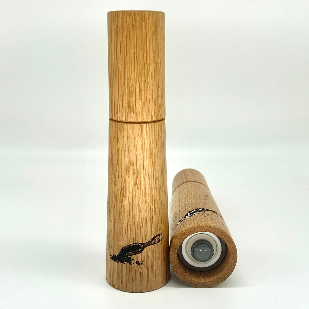 "Cone" Gewürzmühlen Duo Eiche - daskuechenholz