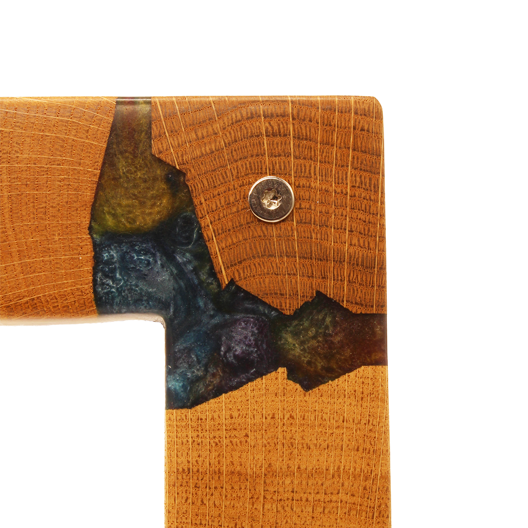 "Zebra" Epox Messerblock/-ständer - daskuechenholz