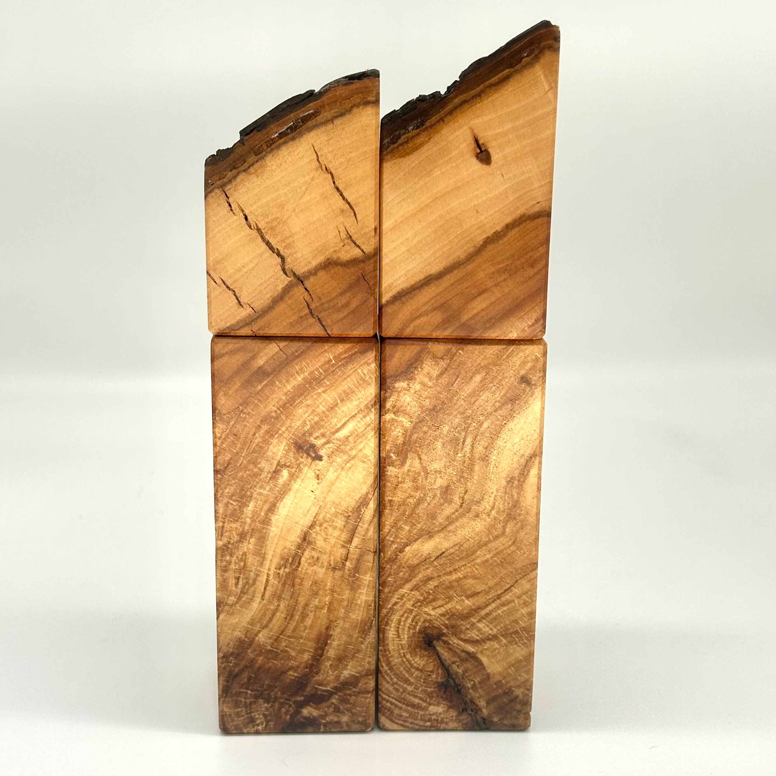 Gewürzmühle Duo Apfel mit Rinde "Salz& Pepper" - daskuechenholz