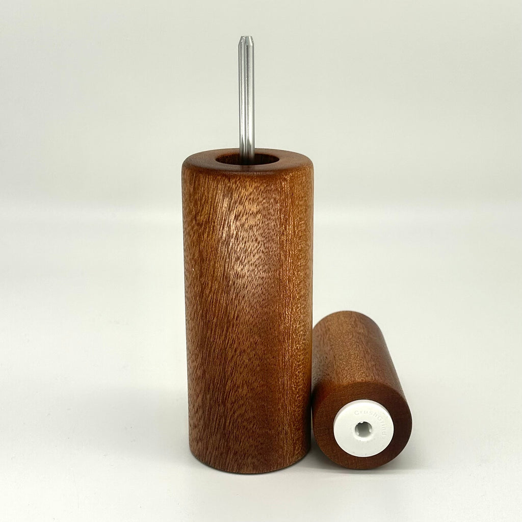 "Stepped" Gewürzmühle Mahagoni - daskuechenholz