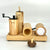 Gewürzmühlen Set  mit Kurbel-Esche 