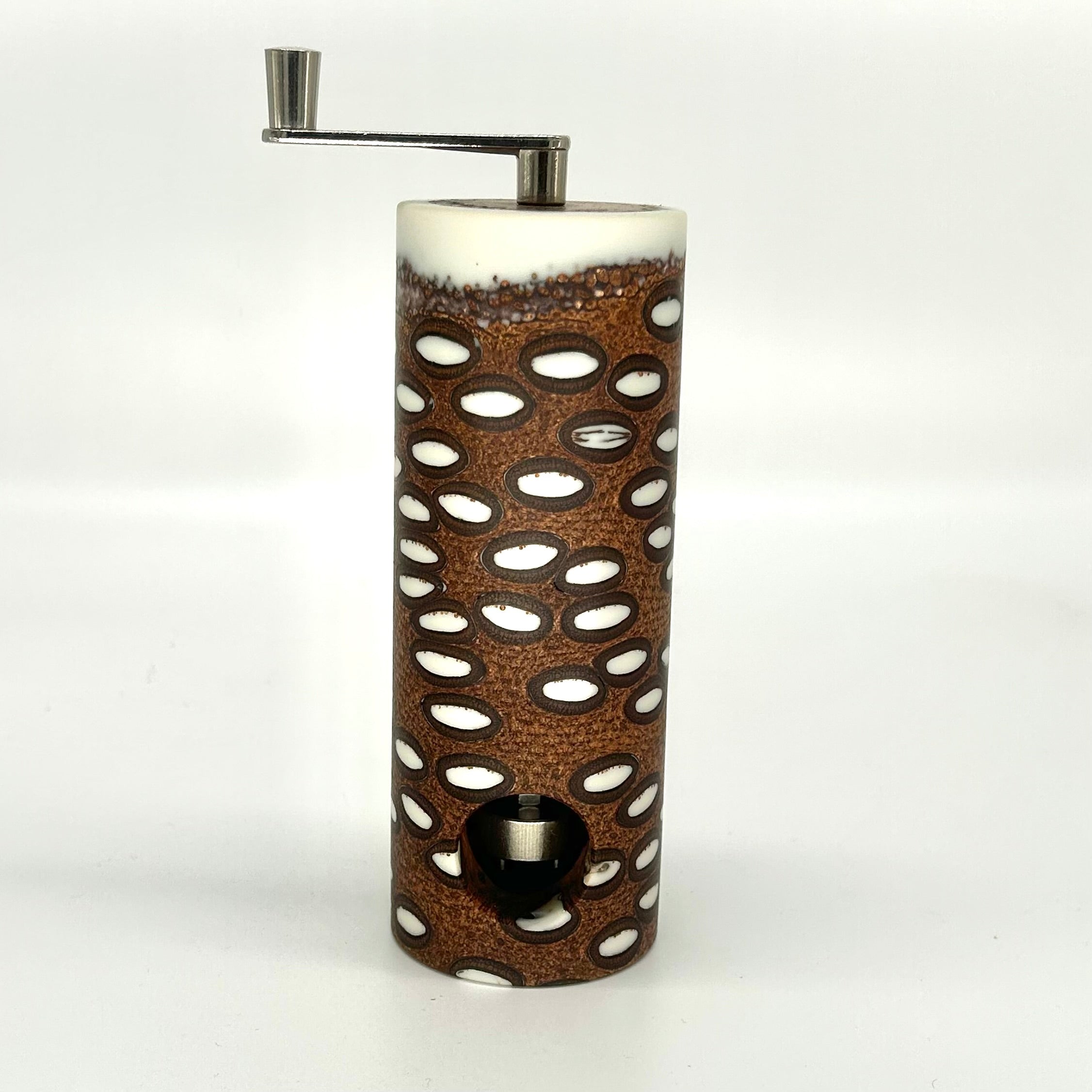 Muskatmühle Banksia Zapfen  "White" - daskuechenholz