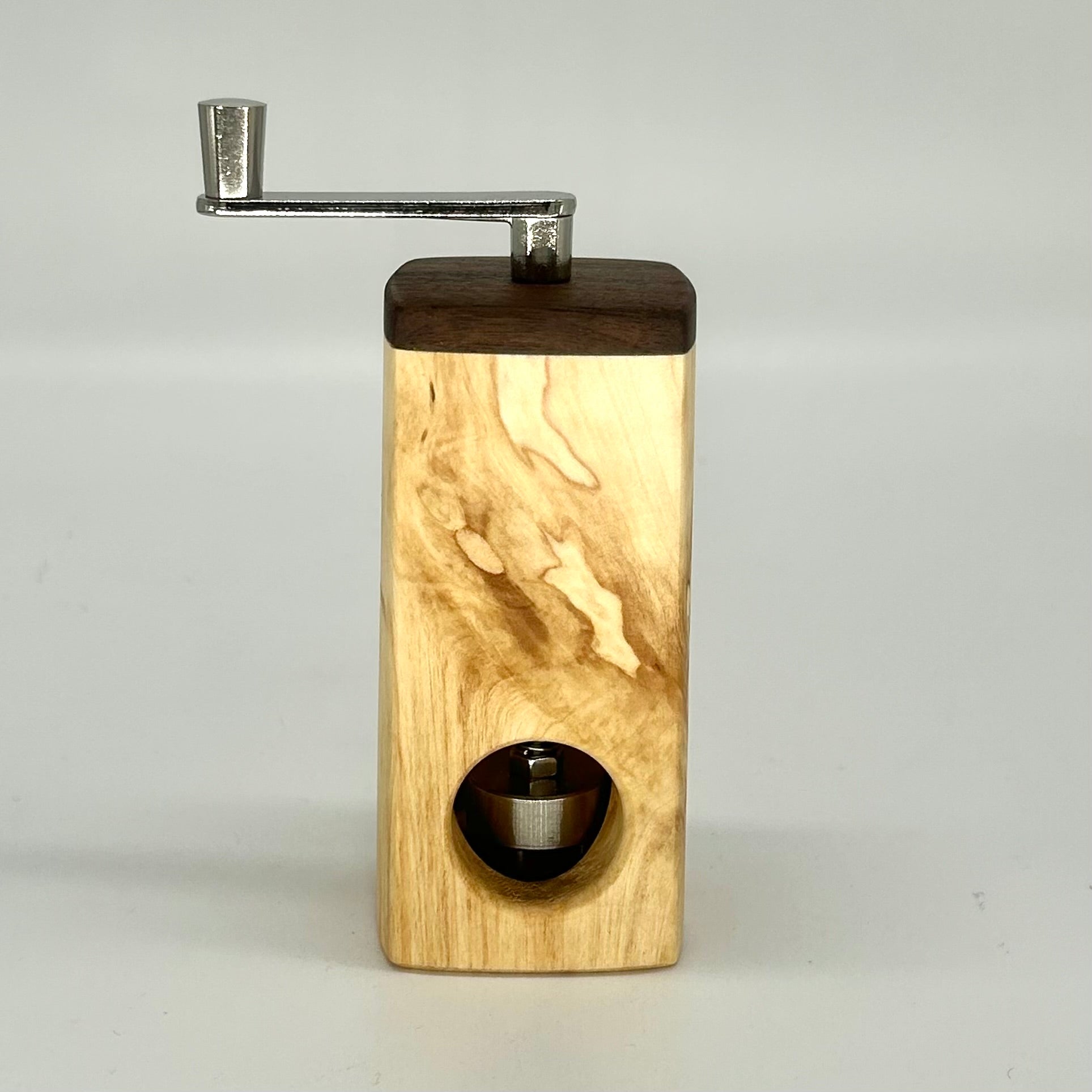 Muskatmühle  Kastanien gestockt nussbaum - daskuechenholz