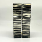 "Striped" Gewürzmühlen Duo Makassar - daskuechenholz