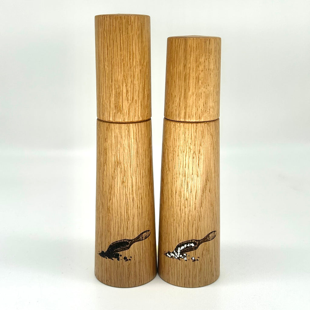 "Cone" Gewürzmühlen Duo Eiche - daskuechenholz