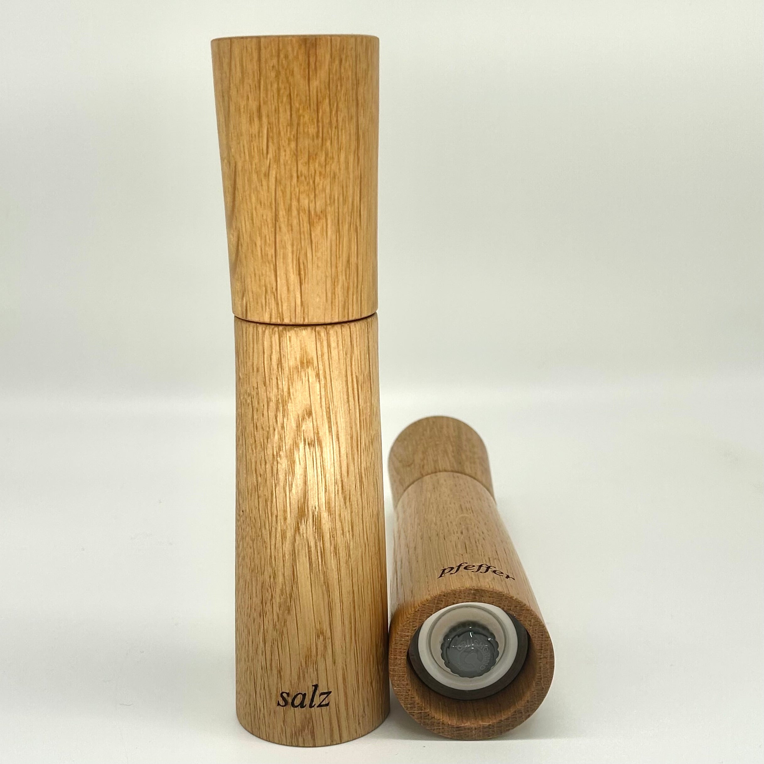 "Waisted" Gewürzmühlen Duo Eiche - daskuechenholz