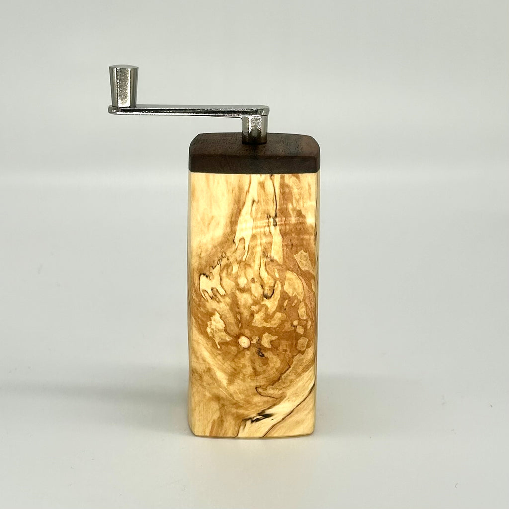 Muskatmühle  Kastanien gestockt nussbaum - daskuechenholz