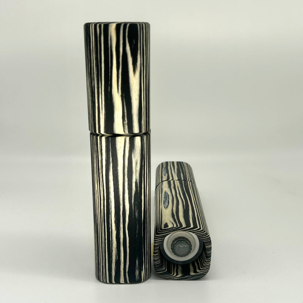 "Striped" (2) Gewürzmühlen Duo Makassar - daskuechenholz