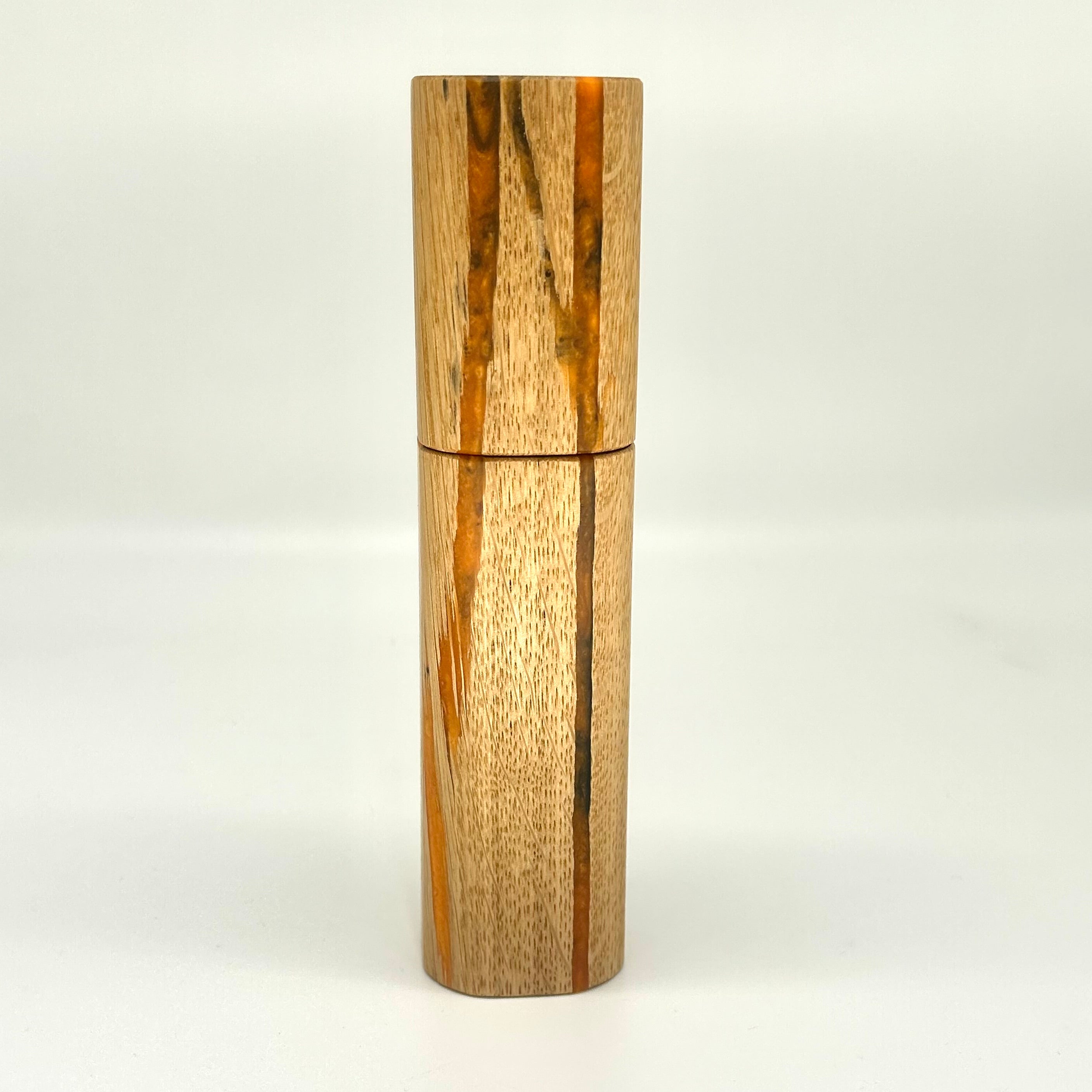 "Gold streak" Gewürzmühle  Eiche   (epoxidharz) - daskuechenholz