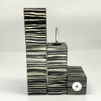 "Striped" Gewürzmühlen Duo Makassar - daskuechenholz