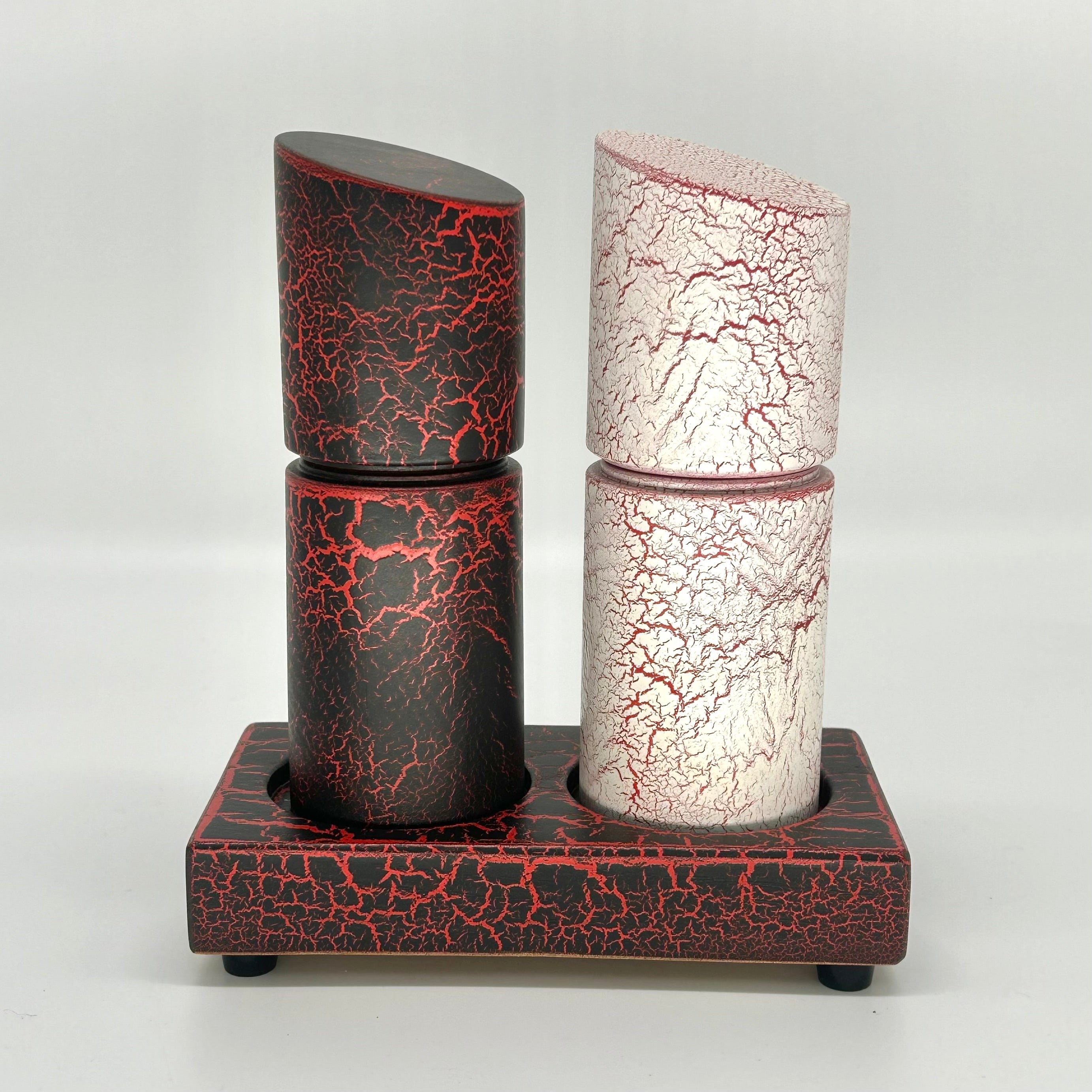 „Lightning crackle“ Gewürzmühlen Duo