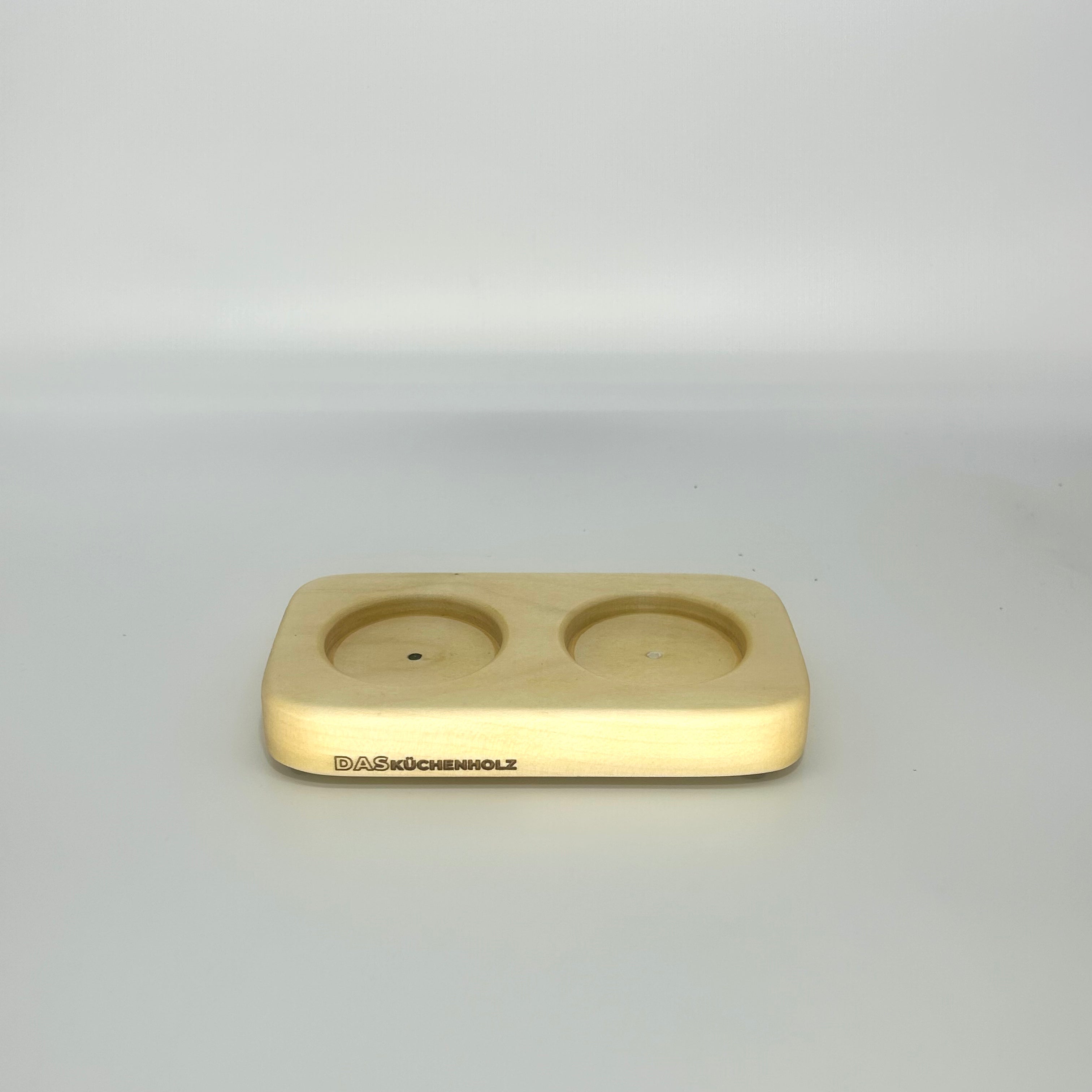 Gewürzmühlen Untersetzer Ahorn - daskuechenholz