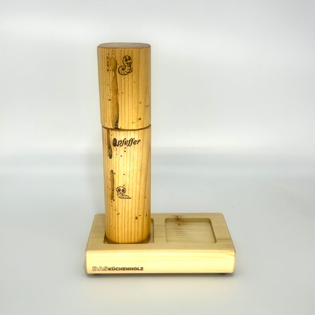 Gewürzmühlen Untersetzer Kiefer - daskuechenholz