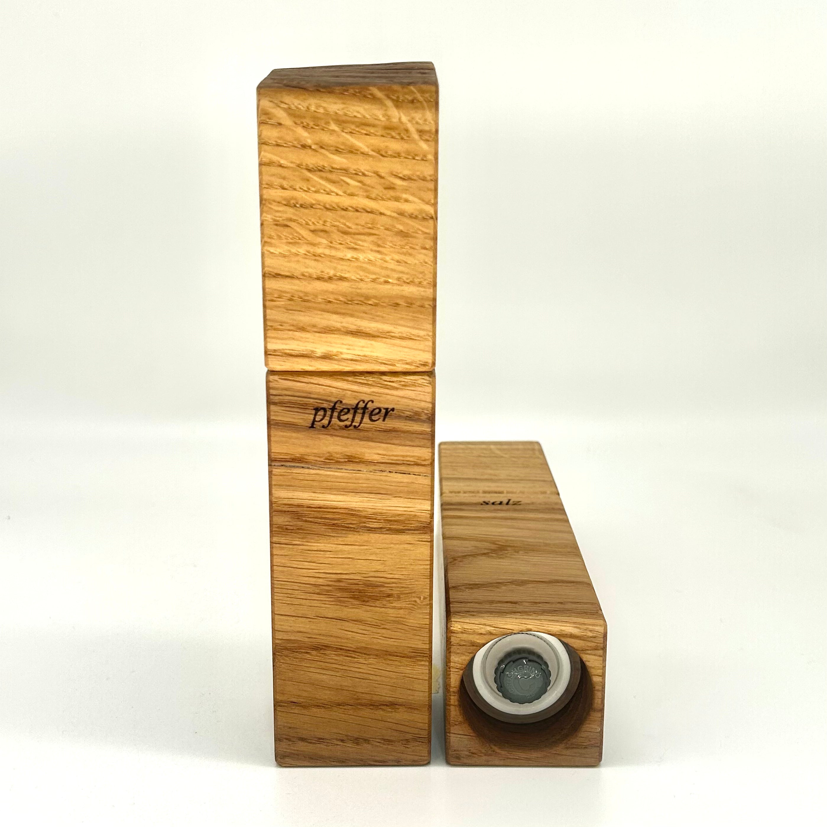 "Bark" Gewürzmühlen Duo Eiche - daskuechenholz