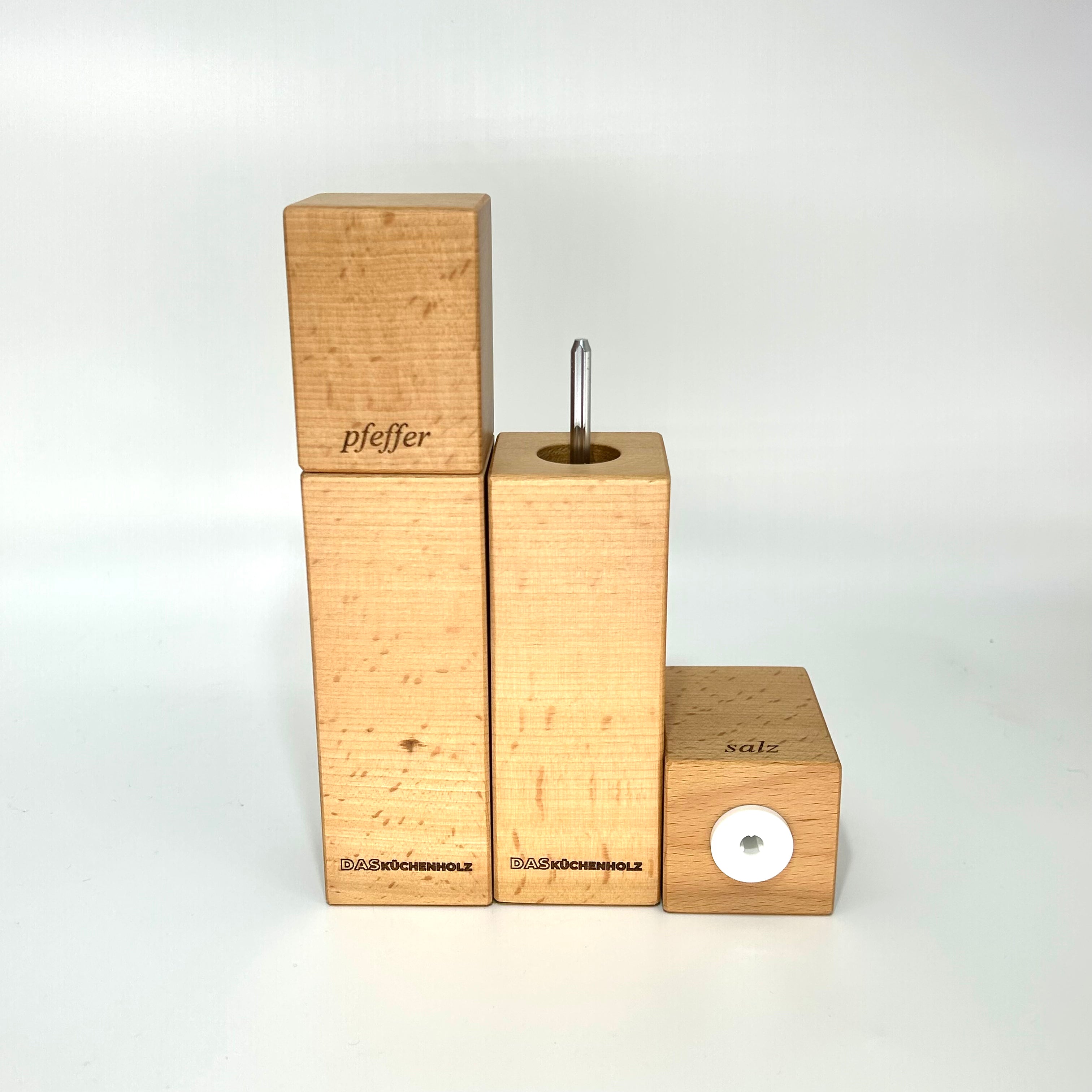 Gewürzmühlen Duo Buche - daskuechenholz