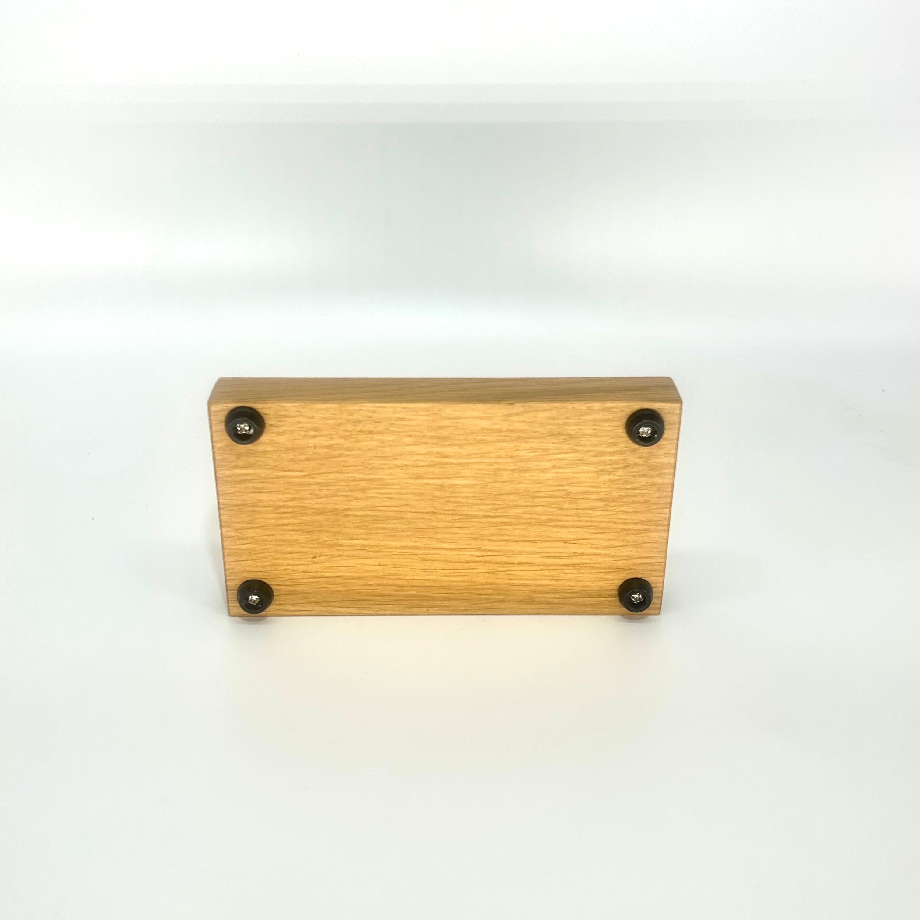 Gewürzmühlen Untersetzer  Eiche „Schwarz-Weiß „ - daskuechenholz