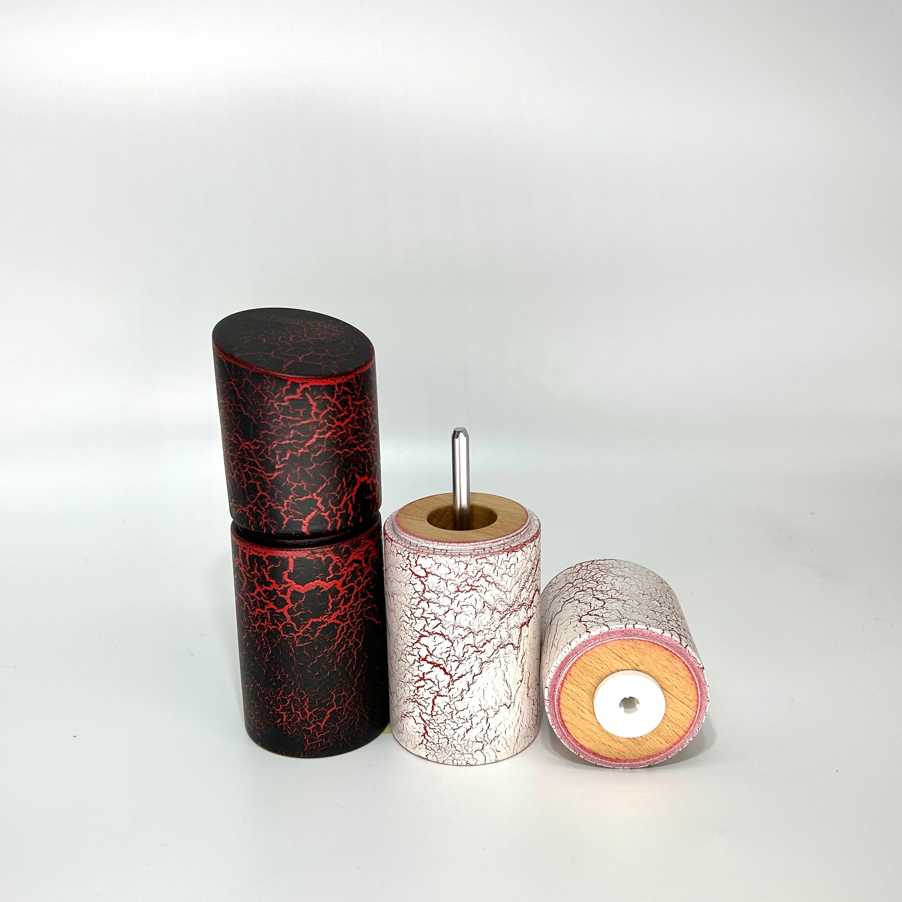 „Lightning crackle“ Gewürzmühlen Duo - daskuechenholz