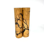 „Lichtenberg-Figuren“Gewürzmühlen Duo Eiche - daskuechenholz