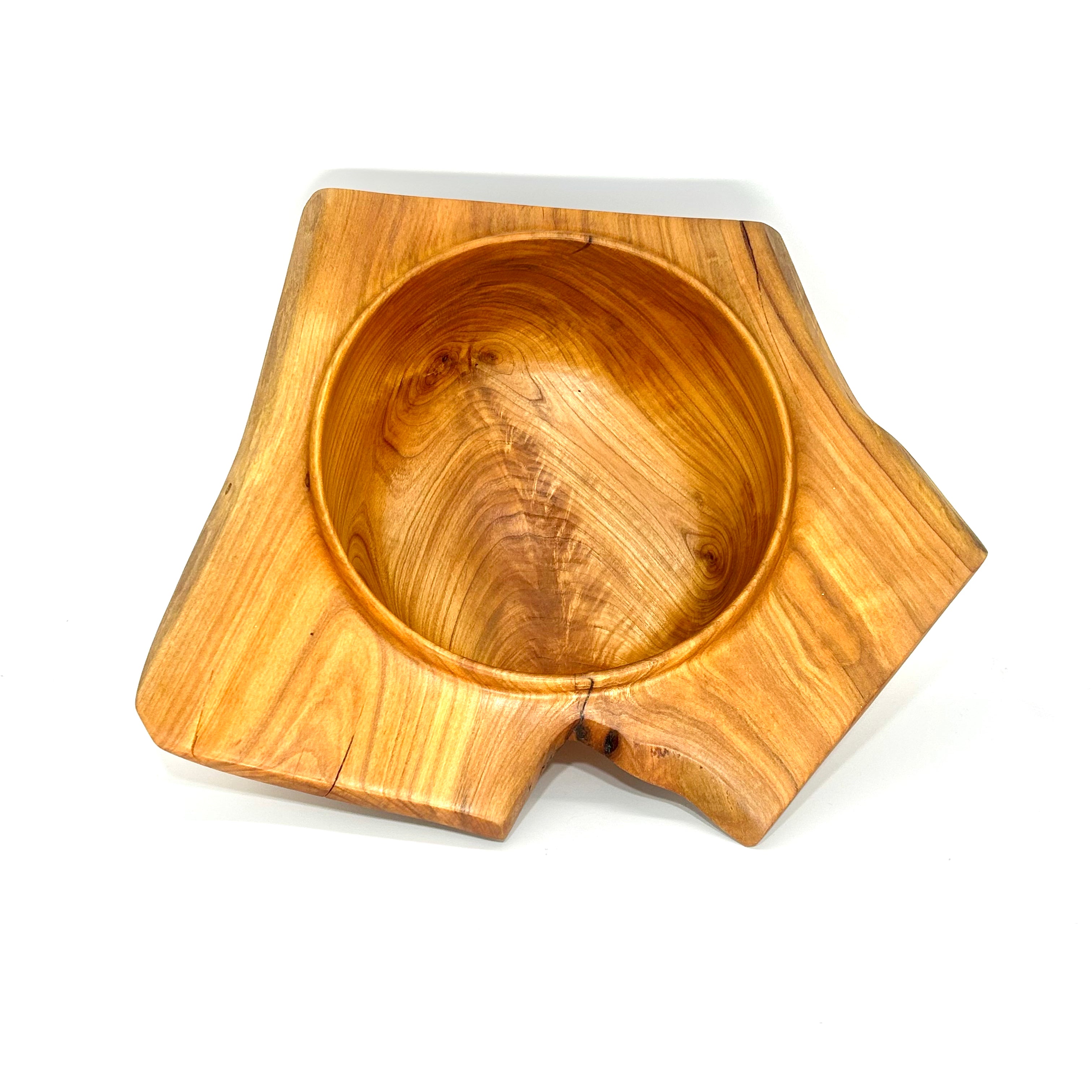 Natur Dekoschale Kirsche - daskuechenholz