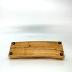 Gewürzmühlen Kirsche Trio mit Untersetzer - daskuechenholz