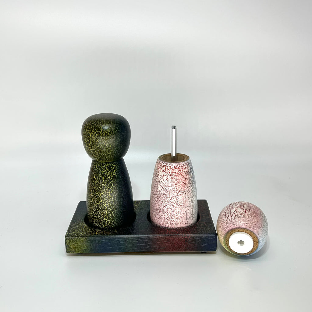 „Rainbow“ Gewürzmühlen Set - daskuechenholz