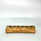 Gewürzmühlen Kirsche Trio mit Untersetzer - daskuechenholz