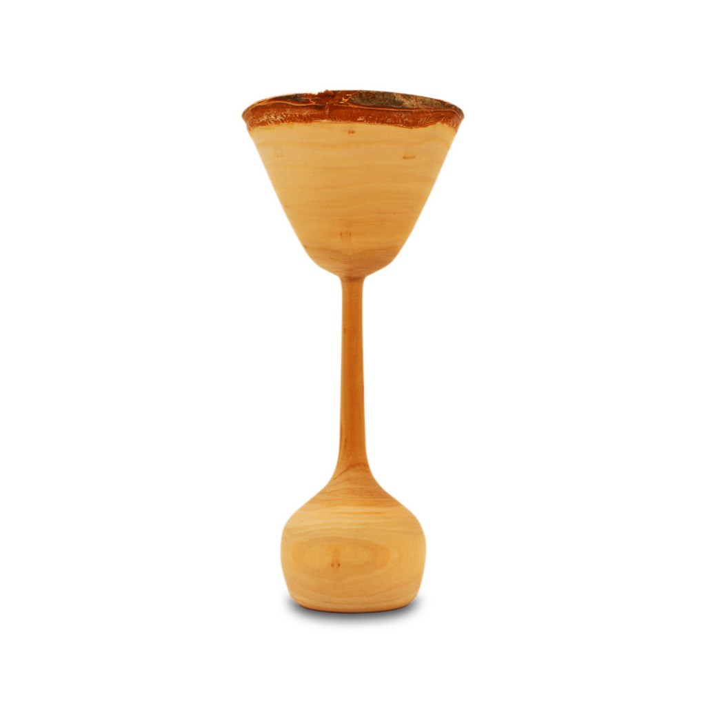 "Blume" Pokal Kirsche - daskuechenholz