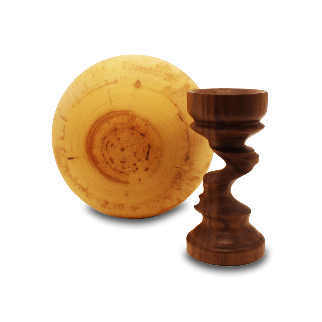 "Sun" Kugel inkl. Gestell - daskuechenholz