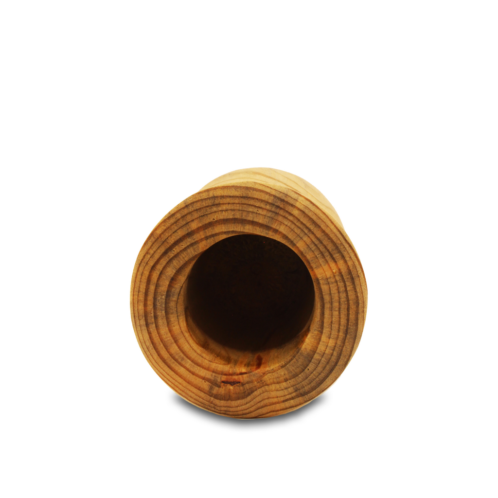 "Nature" Holzvase Kiefer - daskuechenholz