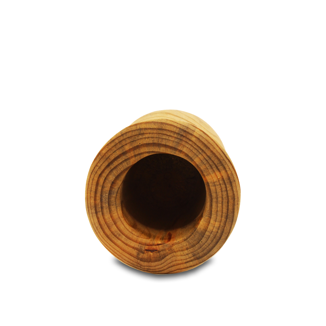 "Nature" Holzvase Kiefer - daskuechenholz