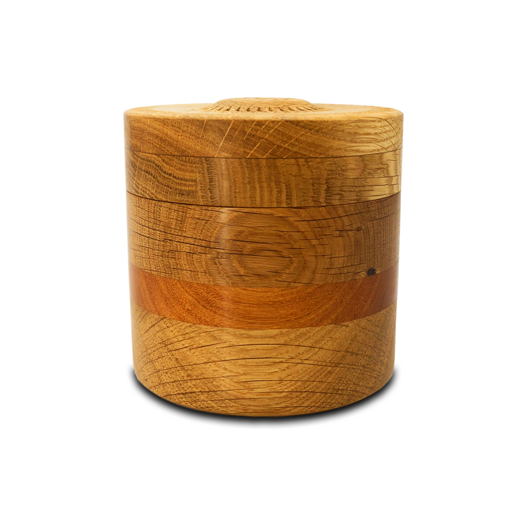 "Stripes" Holzdose - daskuechenholz