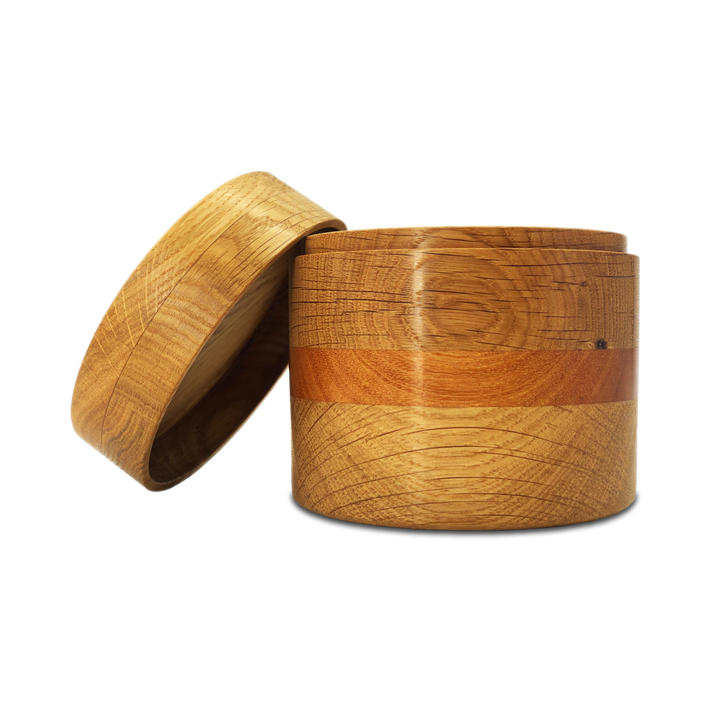 "Stripes" Holzdose - daskuechenholz