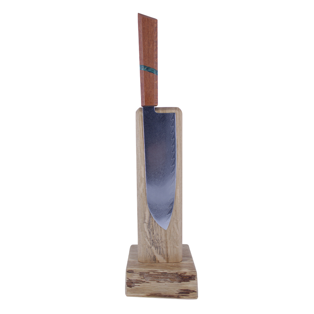 "Green Bar" Damaszener VG10 Küchenmesser - daskuechenholz